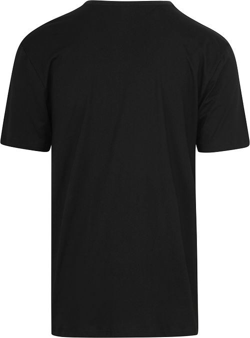 Mey Dry Cotton T-Shirt de cuello redondo en negro Product / Achterkant