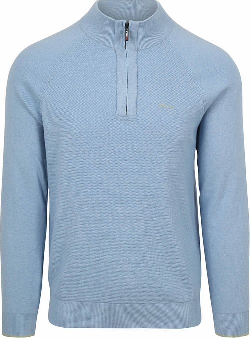 NZA Half Zip Trui Ralph Lichtblauw Product