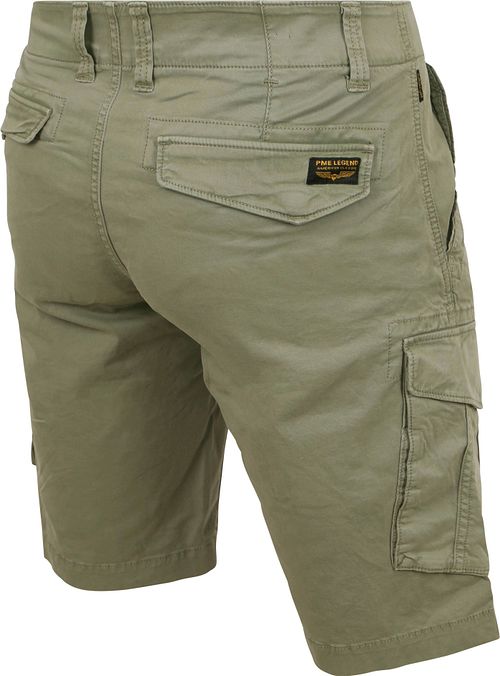 PME Legend Nordrop Cargo Shorts Oliven Grønne Product / Achterkant