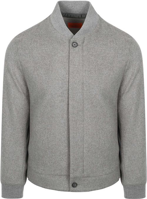 Suitable Bomberjakke Flannel Grå Product