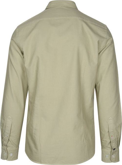 Suitable Chemise Oxford Coupe Body Vert Clair Product / Achterkant