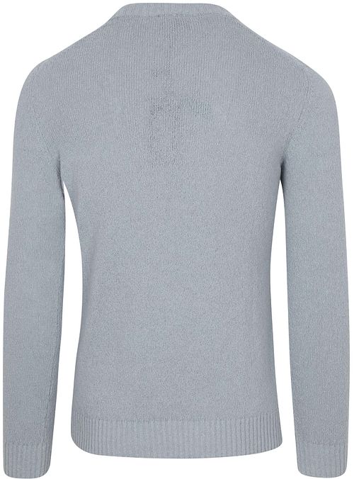 Suitable Jersey Bouclé Blauw Product / Achterkant