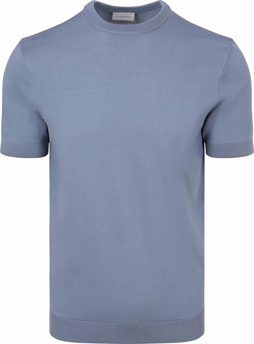 Suitable Knitted T-shirt Wake Steel Blue Product