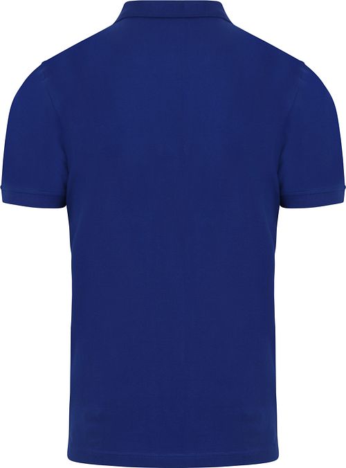 Suitable Cas Polo Royalblå Product / Achterkant