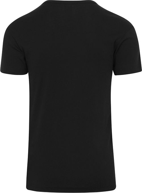 Alan Red Vancouver T-shirt v-hals sort 2-pak Product / Achterkant