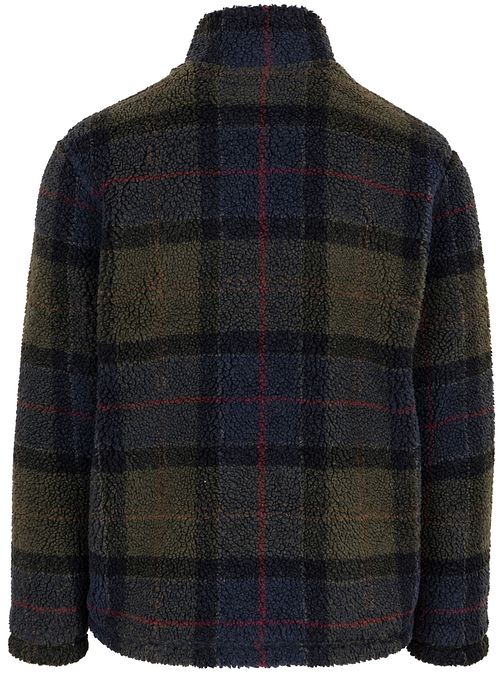Barbour Cardigan Fleece Classic Tartan Product / Achterkant