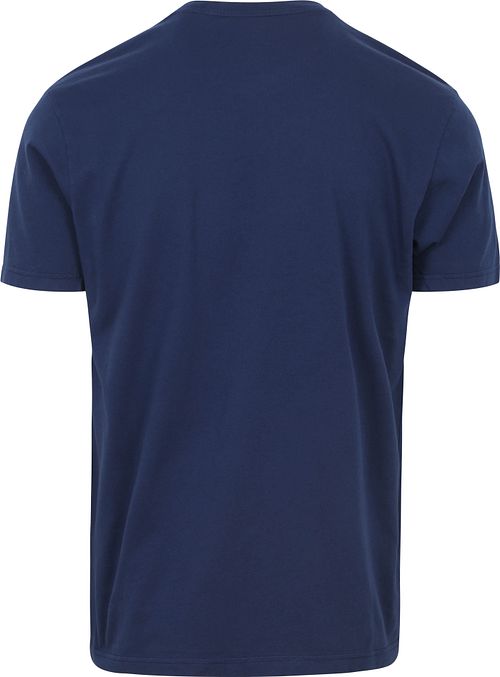 Colorful Standard T-shirt Royal Blau Product / Achterkant