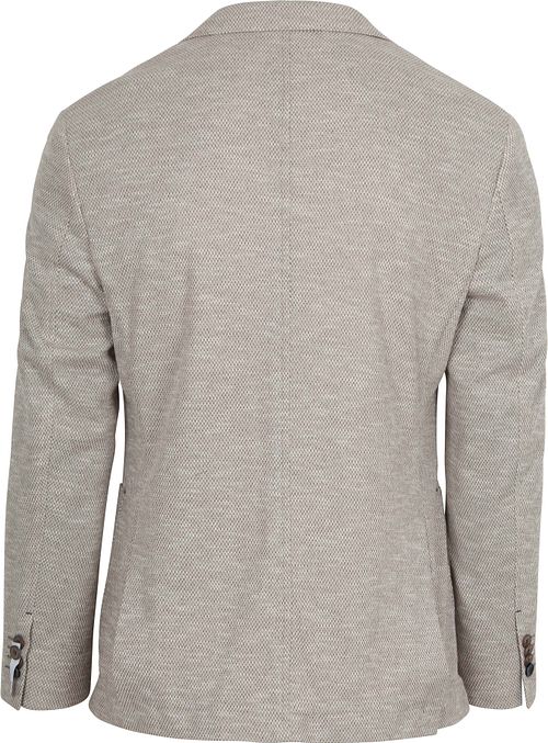 Blazer maille R2 Amsterdam Beige Product / Achterkant