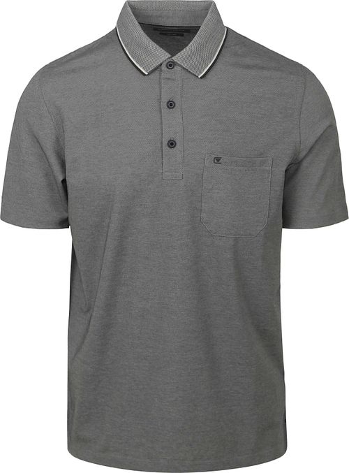 CASAMODA Polo Donkergrijs Product