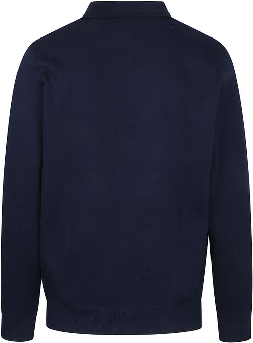 Lacoste Pullover Zipper Donkerblauw Product / Achterkant