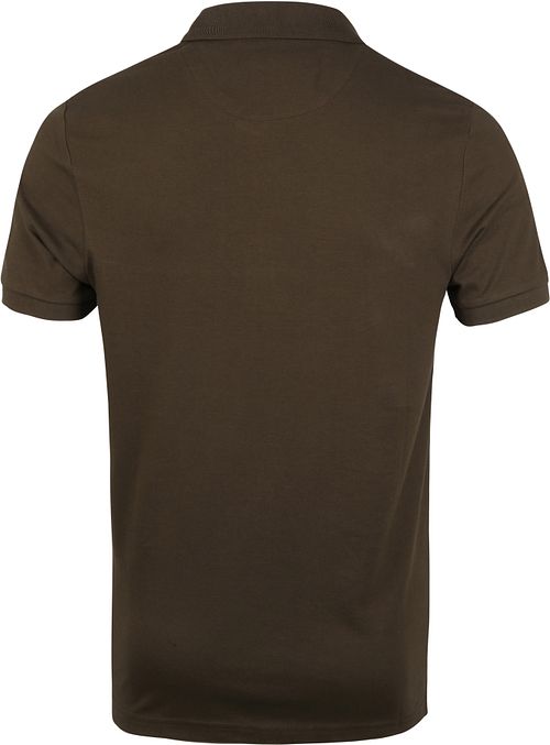 Lyle og Scott Polo Olive Product / Achterkant