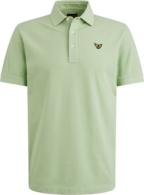 PME Legend Polo Piqué Garment Dye jasnozielone Product
