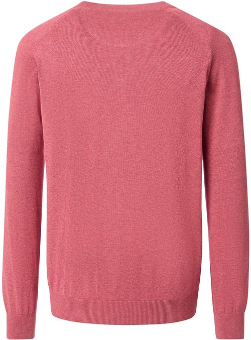 Casa Moda Vest Zip Fresh Brick Product / Achterkant