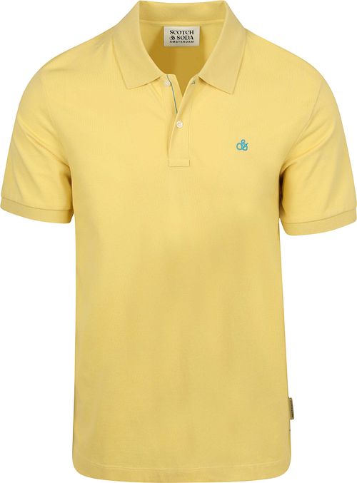 Scotch And Soda Core Polo Piqué Geel Product