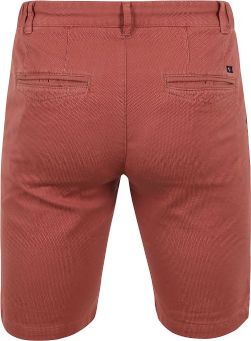Suitable Ferdi Short jasnoczerwone Product / Achterkant