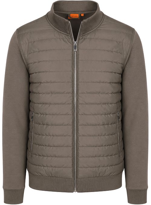 Suitable Jacket Hybrid Taupe
