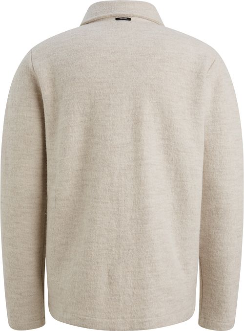 Vanguard Cardigan Boiled Wool Blend Beige Product / Achterkant