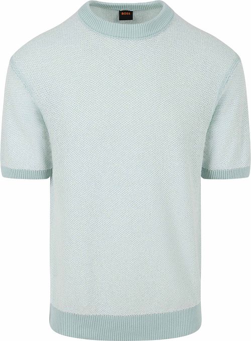 BOSS Strik T-shirt Kantonio Aqua