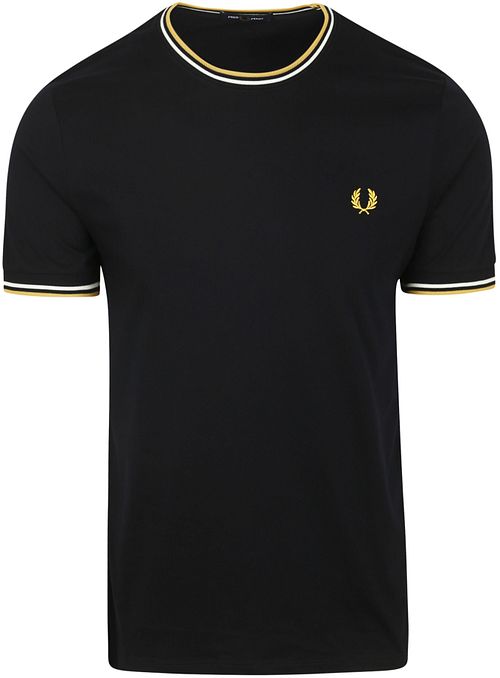 Fred Perry M1588 Twin Tipped T Shirt marine Product
