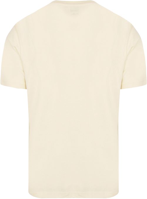 King Essentials T-Shirt The Steve écru Product / Achterkant