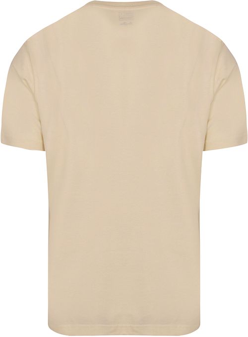 King Essentials The Steve T-Shirt beżowy Product / Achterkant