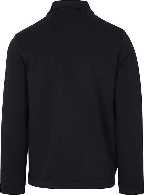 Marc O'Polo Scuba Interlock Overshirt Blå Product / Achterkant