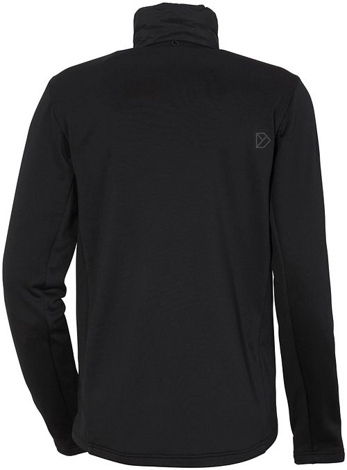 Didriksons Darius Jacke Schwarz Model / Achterkant