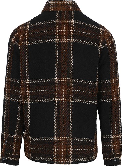 State Of Art Sobrecamisa Cuadros Navy Product / Achterkant