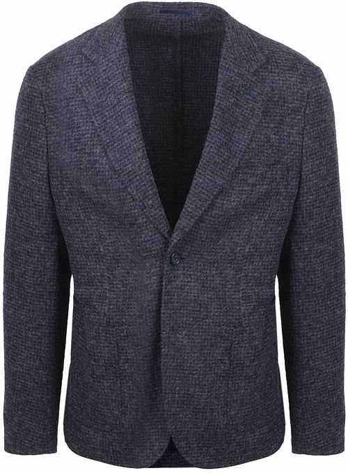 Suitable Knitted Colbert Unlined Navy Product