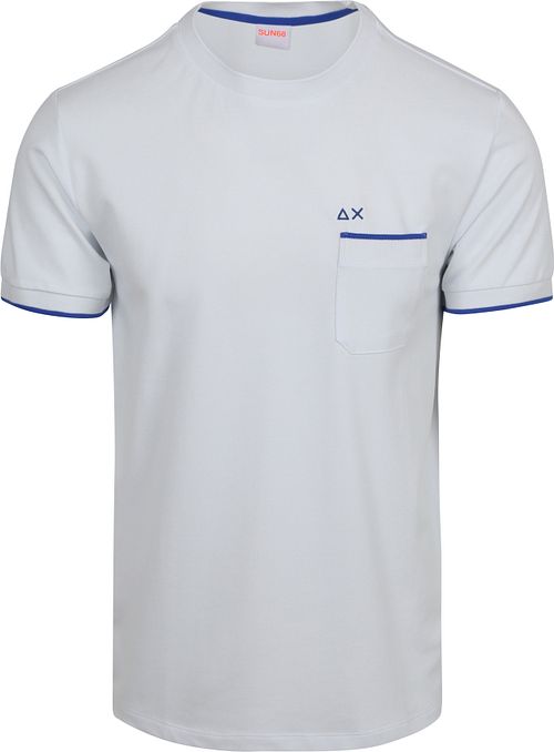 Sun68 Piqué T-Shirt Fluo Rayures Blanche Product