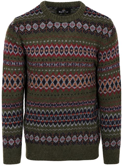 Sweter Barbour Fairisle z wełny w kolorze camel Product
