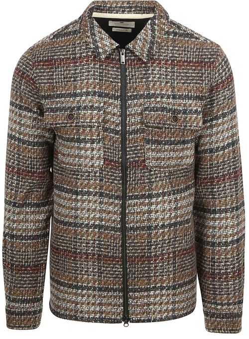 Anerkjendt Overshirt Zip Akhanky Bruin Product