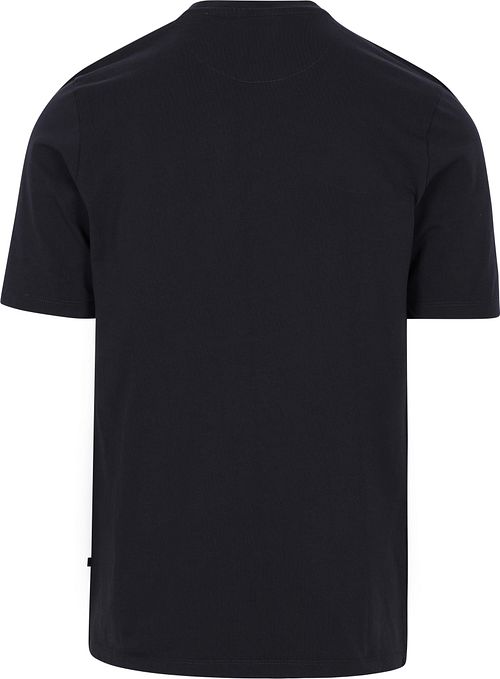 Suitable Respect T-shirt Tim Dark Blue Product / Achterkant