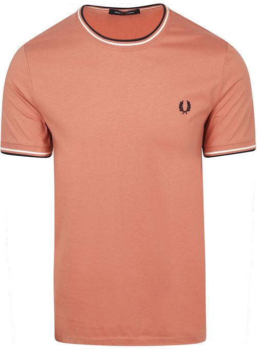 Fred Perry M1588 Twin Tipped T-shirt Lyserød Product