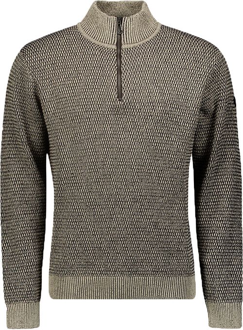 No Excess jersey con media cremallera en greige Product