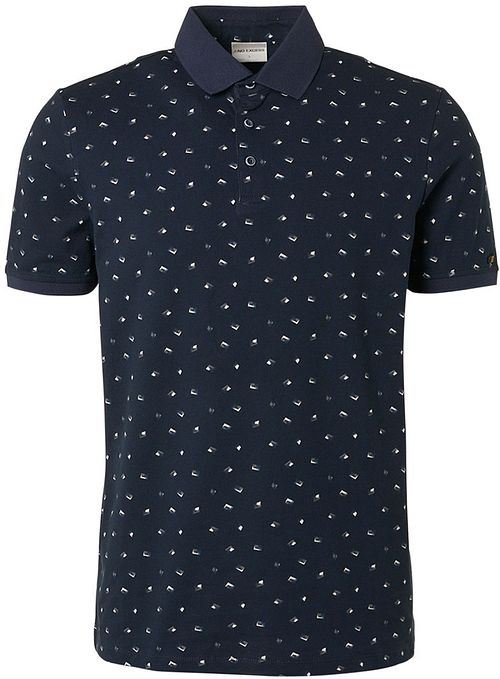 No Excess-Polo Druck Dunkelblau Product