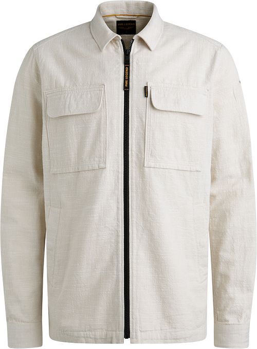 PME Legend Overshirt 2 Tone Slub Ivoire Product