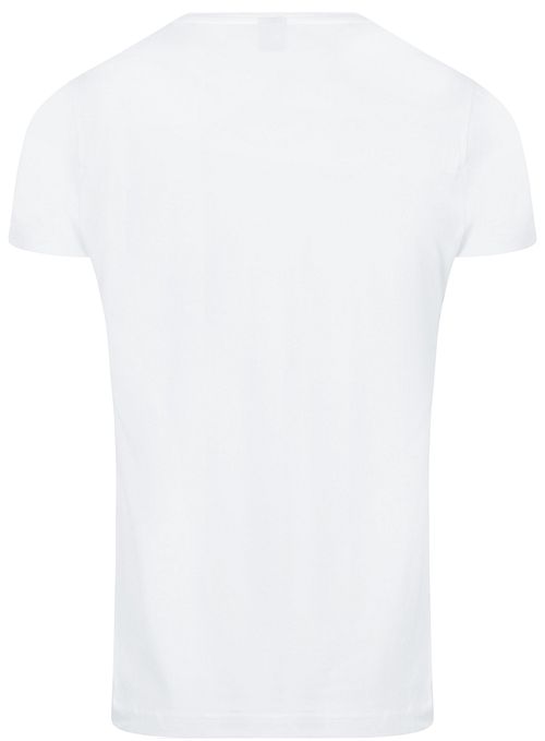 Suitable Vitasu T-Shirt z dekoltem w serek biały 2-pack Product / Achterkant