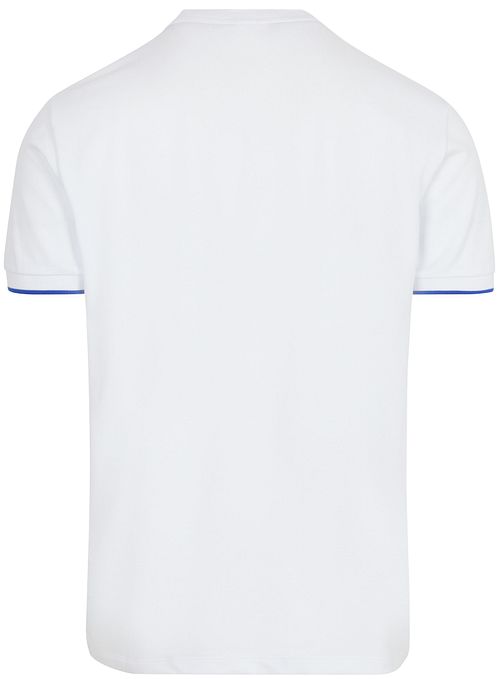 Sun68 Fluo Stripe Camiseta Piqué Wit Product / Achterkant
