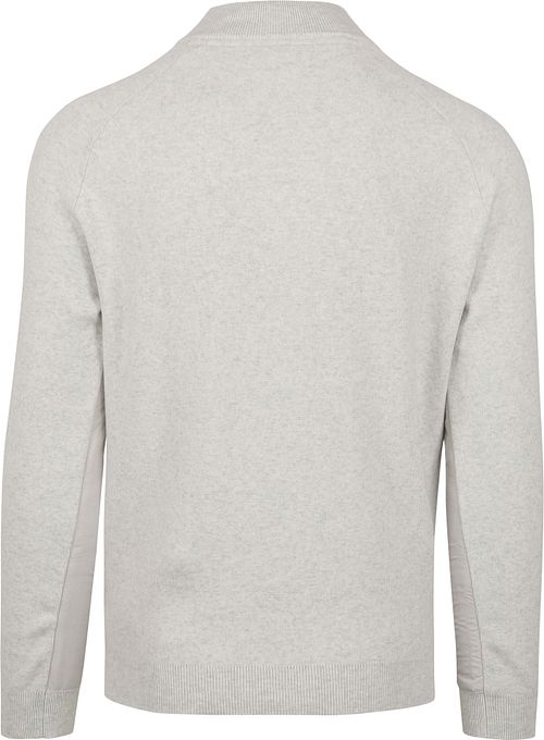 Maglione Blue Industry mélange grigio Product / Achterkant