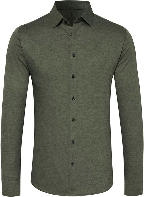 Camisa Desoto sin planchado Modern Kent verde oscuro Product