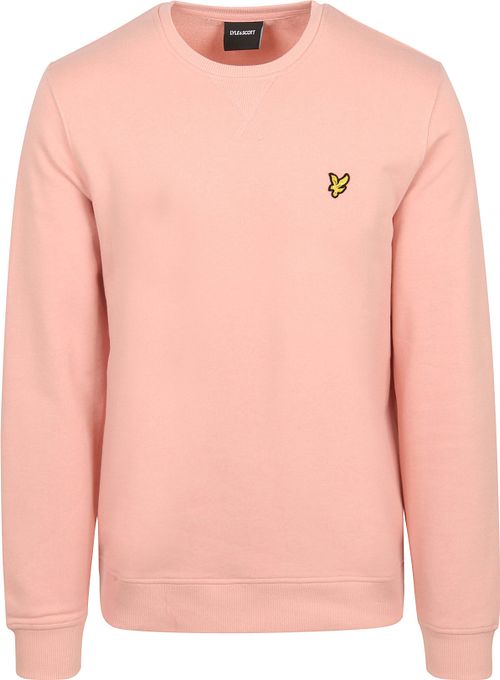 Lyle & Scott Sweat Crewneck Grapefruit Pink Product