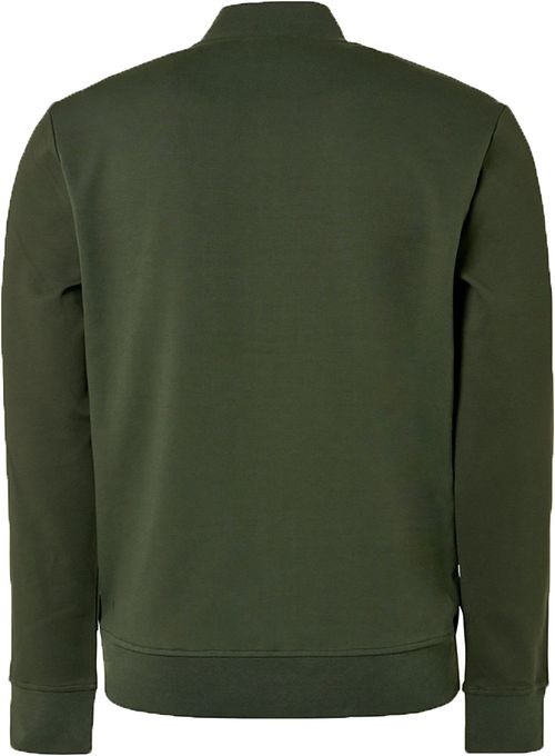 No Excess-Strickjacke Jacquard Dunkelgrün Product / Achterkant