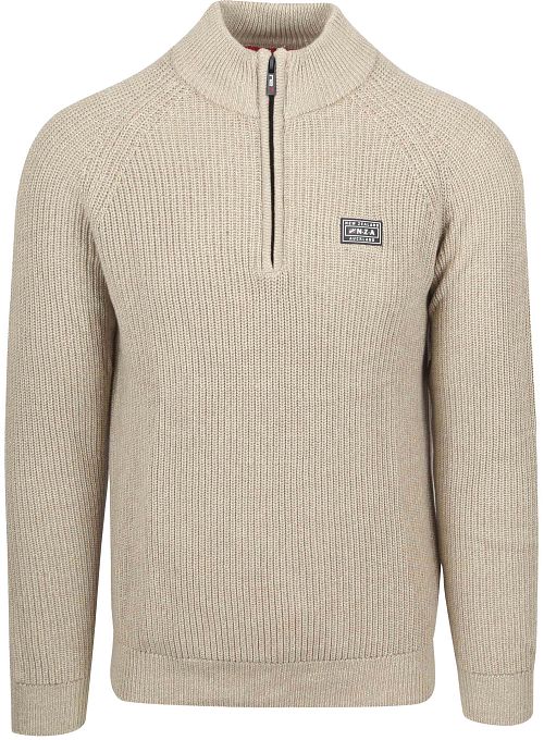 NZA Half Zip Trui Drake Ecru Product
