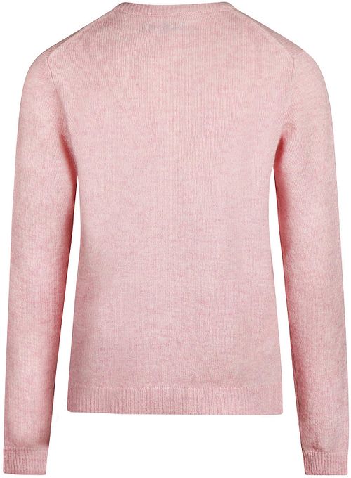 Steppin' Out Women Pullover V-Neck Lambswool Pink Product / Achterkant