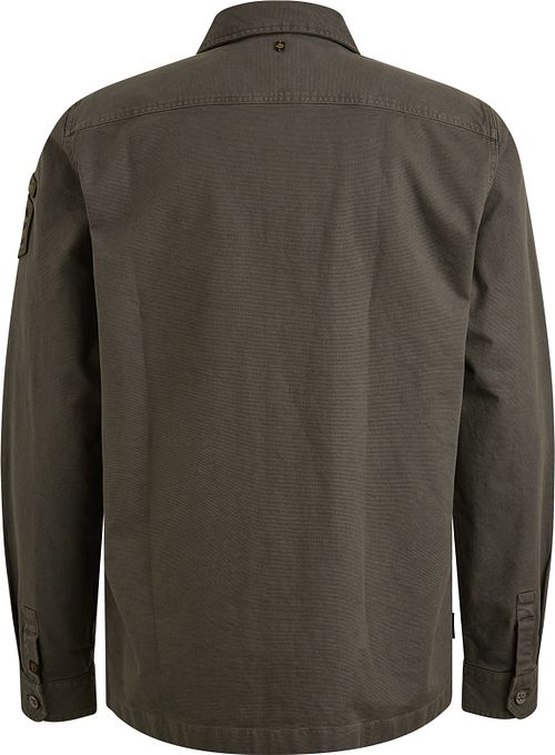 PME Legend Overskjorta Canvas Oliv Product / Achterkant
