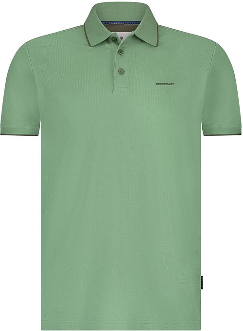 State of Art Poloshirt Piqué Vert Product