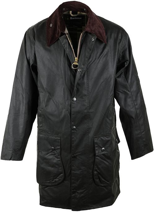 Barbour Border Wax Jas Groen Product