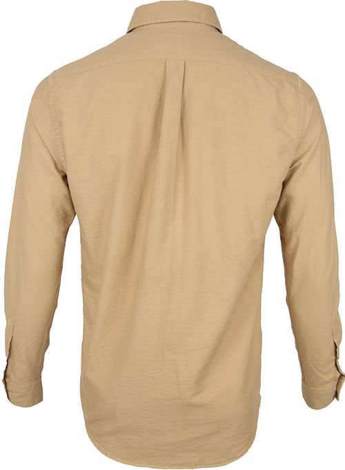 Colorful Standard Hemd Khaki Product / Achterkant