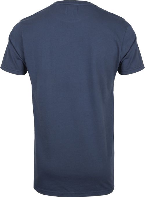Colorful Standard T-shirt Bleu Product / Achterkant